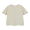 Disney Princess Belle Girls Short Sleeved Graphic Tee | Oatmeal Princess Belle T-Shirt for Kids | Beauty and The Beast Cartoon Apparel Movie Merchandise Gift for Children & Fans view 3