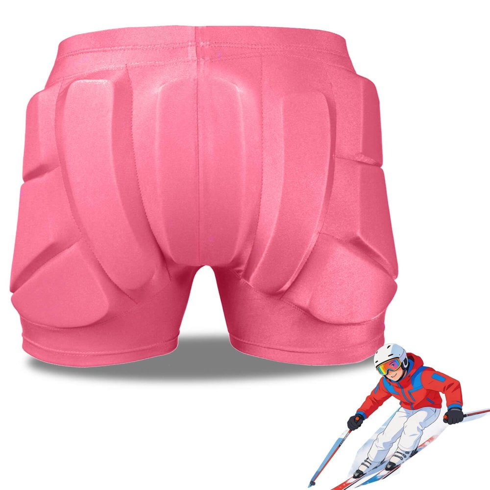 Cycling Shorts Kids 3D Hip Protective Pads Ski Pants-Thickened EVA Skateboard Crash Pad for Skating ,Padded Shorts Protective Gear for HIPS Tailbone