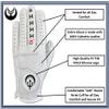 Shhhhh Golf Glove Premium 100% Cabretta Leather Men's Funny Golfer Gift Durable White Weather Grip Adult Left Right Hand Sizes S M Large XL XXL view 2
