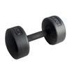 YORK Legacy Solid Round Dumbbell 125 LB, Black view 1