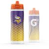 Gatorade Gx NFL Non-Slip Squeeze Bottles, 30 fl oz, Gx Hydration System view 1