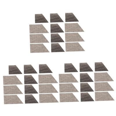 Milisten 36pcs Billiard Table Cushion Pads for Pool Table Pocket Easy Installation Essential Billiard Accessories for Enhanced