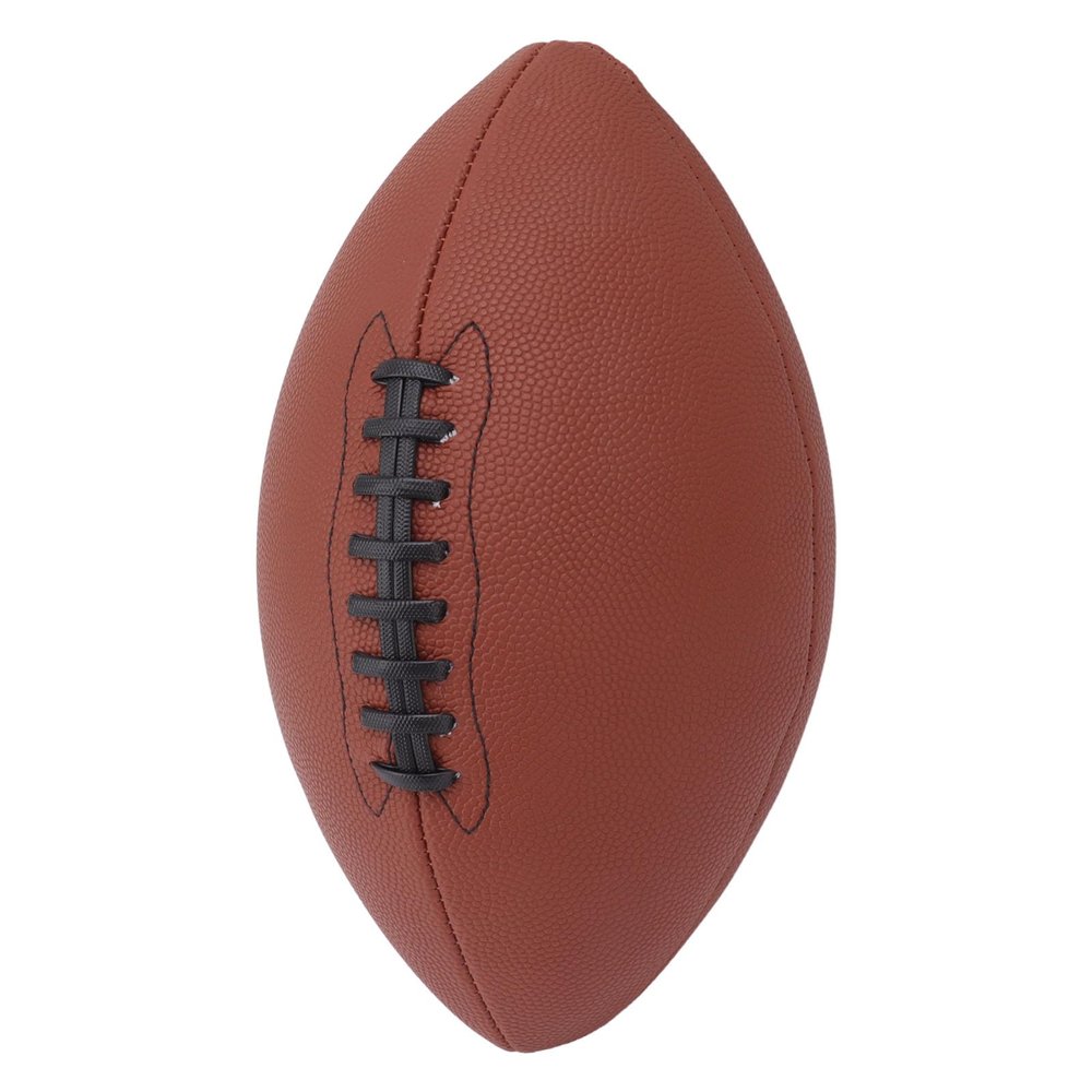 ANGGREK Inflatable High School Training Football for Youth Football, Size 9 Bounce Rubber Lining Stitched Interior