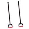 WOONEKY Gymnastics Rings for Boy Girl Indoor Fitness Training Equipment Easy-Install Hanging Circles for Boys Girls Non-Slip Grip Height Home Exercise Tool view 1