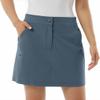 32 Degrees Cool Womens Lightweight Tech Skort (US, Alpha, X-Small, Regular, Regular, Vintage Indigo) view 1