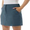 32 Degrees Cool Womens Lightweight Tech Skort (US, Alpha, X-Small, Regular, Regular, Vintage Indigo) view 2