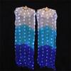 Wjnvfioo Belly Dance LED Fan Accessories Light LED Silk Fans Women LED Light 1 Pair Belly Dance Veil Performance Props view 3