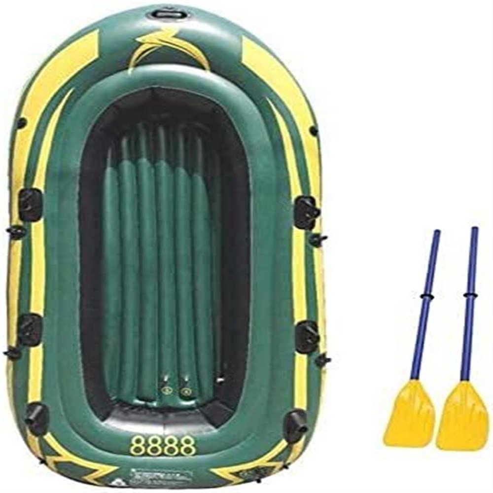 CukUJH Adult Inflatable Kayak Water Sports 4 Person Rubber Boat Fishing Boat Inflatable Boat Kayak Hovercraft Inflatable Boat