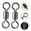 SUPVOX 400pcs Fishing Swivels Connectors Fishing Swivel Connector for Drifting and Trolling Smooth Rotation for Freshwater and view 3