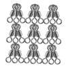 SUPVOX 400pcs Fishing Swivels Connectors Fishing Swivel Connector for Drifting and Trolling Smooth Rotation for Freshwater and view 4