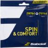 Babolat Hybrid RPM Blast 17g + RPM Soft 16g Black/Grey Tennis String (4 Sets) view 1