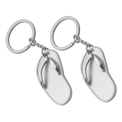 BESPORTBLE 2pcs Cute Slipper Keychains Bag Hanging Pendants Creative Key Decorations for Backpacks Lightweight for Boys and Girls and Beach Accessories