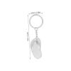 BESPORTBLE 2pcs Cute Slipper Keychains Bag Hanging Pendants Creative Key Decorations for Backpacks Lightweight for Boys and Girls and Beach Accessories view 2