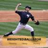 Premier Pitching Plyometric Weighted Balls | Sequencing and Strengthening Exercise Balls Set of 2lb, 16oz, 9oz, 7oz, 5oz & 3.5oz for Baseball & Softball Players | Improved Power & Pitching Mechanics view 3