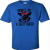 5X-Large Royal Mens Don't Be A Salty Heifer Funny Cow T-Shirt view 2