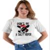 3X-Large White Mens Don't Be A Salty Heifer Funny Cow T-Shirt view 3