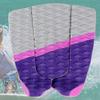 Kqcibz Surfboard Traction Pad - 3 Piece Surf Board & Skimboard Stomp Foot Pad - Maximum Kick Tail Deck Grip for Surfing view 2