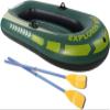 CukUJH Inflatable Dinghy Boat Fishing, Inflatable Boat for Kids with Oars, Touring Kayak, Inflatable Rafts for Adults view 1