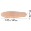 Kqcibz 22Inch Blank Skateboard Deck Natural 55.5X15cm Maple Banana Sliding Cruising Skating Single Rocker Board DIY Decks view 4