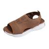 NineFit Basics summer sandals for women 2024, Women's Breathable Orthopedic Sandals Comfortable Walking Tennis Shoes Sandals Dressy Summer Arch Support Wide Fit Sandals, 02-brown view 1