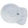 2Pack Sun Hats for Men Women Fishing Hat UPF 50+ Breathable Wide Brim Bucket Hats Summer UV Protection Safari Hat with Neck Flap Black/Light Grey view 4