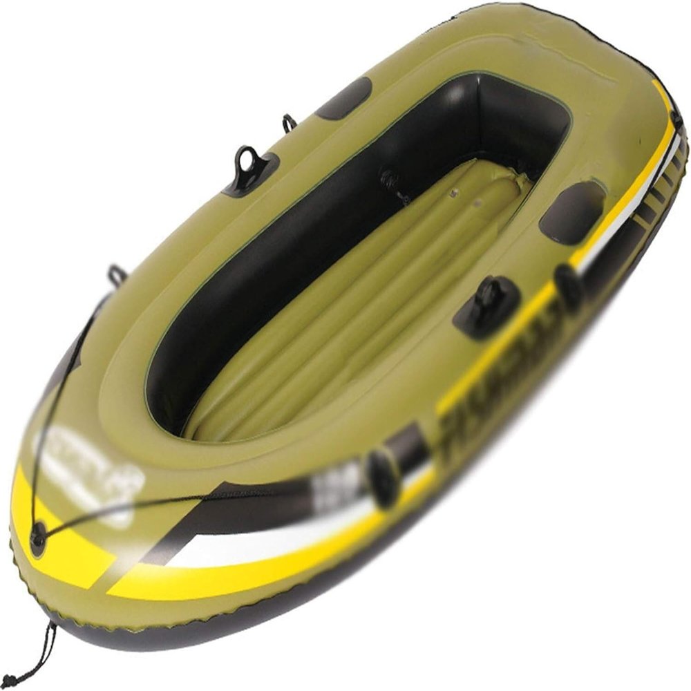 CukUJH Two Adult Inflatable Boats, Fishing Boats, Children's Inflatable Boats with Paddles, Inflatable raft Boats, Tourist Kayaks