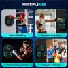 "2024 Smart Music Boxing Machine with Bluetooth & Gloves | Wall-Mounted Punching Target | Advanced Fitness Trainer for Home, Office, or Gym - Enhance Workouts with Interactive LED & Customizable. view 3