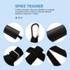 Kqcibz Volleyball Spike Trainer Volleyball Spike Training System Volleyball Equipment Training Improves Serving, Jumping Action, Black view 2
