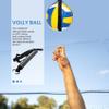 Kqcibz Volleyball Spike Trainer Volleyball Spike Training System Volleyball Equipment Training Improves Serving, Jumping Action, Black view 4