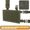 KRYDEX Laser Cut Shoulder Strap H Harness and Back Strap with Quick Release Buckles for MK3 MK4 MK5 Chest Rig (RG) view 3
