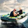 CukUJH Outdoor Kayak Double Green Inflatable Kayak Plastic Boat Kayak Fishing Boat Inflatable Boat Outdoor Rubber Boat view 2