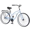 BALINGE 26 Inch Beach Cruiser Bike for Men, Easy Installation,City Hybrid Bike Single Speed Steel Frame Commuter Bike for Women Men Senior, Light Blue view 1