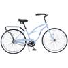 BALINGE 26 Inch Beach Cruiser Bike for Men, Easy Installation,City Hybrid Bike Single Speed Steel Frame Commuter Bike for Women Men Senior, Light Blue view 2