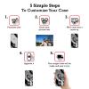 Head Case Designs Officially Licensed Custom Customized Personalized Arsenal FC Marble Customised Photos Leather Wallet Case Compatible with Xiaomi Redmi 12C view 2