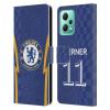 Head Case Designs Officially Licensed Chelsea Football Club Timo Werner 2021/22 Players Home Kit Leather Book Flip Case Cover Compatible with Xiaomi Redmi Note 12 5G view 1