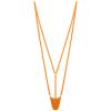 Moily Sexy Women One-Piece Sling Shot Micro Bikini Halter Thong Teddy Bodysuit Swimwear Orange One Size view 1