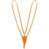 Moily Sexy Women One-Piece Sling Shot Micro Bikini Halter Thong Teddy Bodysuit Swimwear Orange One Size view 3