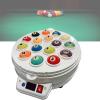 Spdazzleburst Pool Ball Polisher, 16/22 Balls Cleaning Machine Maintenance and Polishing Balls, one-Button Start, for American British/Billiards Set,16Balls view 1