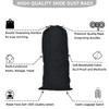 GONGKANGYUAN 4 Pack Shoe Bags for Travel Flannel Single Shoe Pouch with Drawstring for Men Women Travel Protecting Storing Shoes view 4