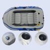 CukUJH Three Person Folding Inflatable Boat, Professional Fishing Boat, Inflatable Rowboat, Including Paddles and Pumps, view 3