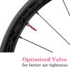 4 Pack RideNow TPU Inner Tubes 700C x 18-32C with 45mm/65mm/85mm Metal Presta Valve, Removable Valve Cores for All Road Bike (Include Bike Tube Patch Repair Kit) view 3