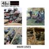 48ci Aluminum air Tank Paintball Tank hpa Tank,Paintball co2 Tank,Paintball/pcp air Tank,Compressed air Tank with 5/8-18UNF Thread 3000/800psi hpa/Paintball Regulator view 3