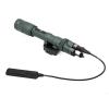 AWETHE Tactical M622V Weapon Flashlight with IR & Remote Pressure Switch Pad & QD Flashlight Mount, 500 Lumens LED Light for Outdoor Hunting, Fit 20mm Picatinny Rail Mount,Green