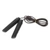 Adjustable Steel Wire Skipping Cord Fitness Equipment for Men Women Unisex Field Home Gym Beach Black view 2