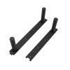 Weight Plate Storage Rack, Heavy-Duty Wall Mounted Weight Plate Holder, Bumper Plate Storage for Home Gym, Fit 2" Weight Plates, Holding Up to 1000LB view 3