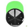 MULIHU Flag of Lajas (Pr) Snapback Hat Flat Bill Hat Baseball Cap for Men Women Flat Brim Hats Green view 3
