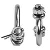 MEMUME Stainless Steel D Ring Shackles 1/4 5/16 3/8 1/2 inch 316 SS Heavy Duty Boat Anchor Shackle Marine Grade Bow Shackles with Cotter Pins (3/8 inch 4 Pack(Bolt Diameter 1/2 inch)) view 4
