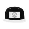 MULIHU Warren Seal Snapback Hat Flat Bill Hat Baseball Cap for Men Women Flat Brim Hats White view 2
