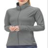 KPSUN Women's UPF 50+ UV Sun Protection Clothing Long Sleeve Athletic Hiking Shirts Lightweight SPF Zip Up Outdoor Jacket(darkgrey,2XL) view 3