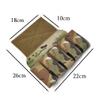 BisuGear Tactical Hunting Bag Drop Mag Pouch Storage Bag Quintuplet Pack Multi-Purpose Carrying Five-pack Pouch Sports Hunting Combat Unity Pouch for D3CRM MK3 MK4 Chest Rig Vest (Wolf Grey, One Size) view 3